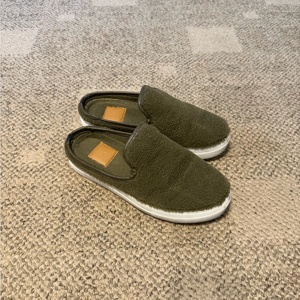 DV by Dolce Vita Olive Green Slippers